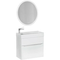 Мебель для ванной Jorno Folk 65 см белый