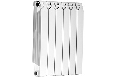 Радиатор биметаллический Теплоприбор с межосевым расстоянием 500мм, 6 секций BR1-500/06