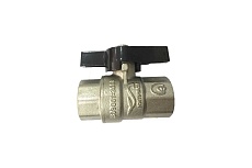 Шаровой кран КИТПРОМ 15, 1/2 гг, бабочка 06092