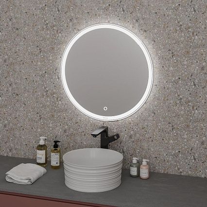 Зеркало Grossman Sento 80x80 см, с подсветкой