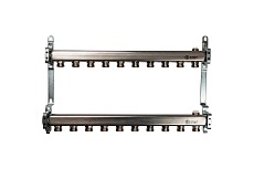 Коллектор из нержавеющей стали для радиаторной разводки STOUT 10 выходов SMS 0923 000010