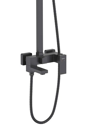 Душевая стойка Aquatek Либра AQ2640MB черный матовый