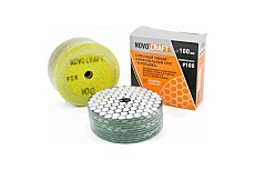 Диск алмазный гибкий черепашкa Fox 100 мм, № 100, сухой рез, 10 шт NOVOCRAFT PPTHW1000100