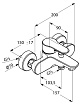 Смеситель для ванны Kludi Objekta 326530575