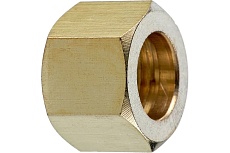 Гайка накидная М16x1.5 (правая, латунь) ПТК 00000028171