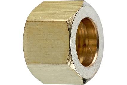 Гайка накидная М16x1.5 (правая, латунь) ПТК 00000028171