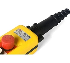 Пульт кнопочный HLT XAC-A4813 4 кнопки, 1 скорость, аварийная кнопка Стоп, IP65 085-12-012