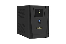 Источник бесперебойного питания Exegate SpecialPro UNB-1500.LED.AVR.2C13,USB,съемн.кабель, металлический корпус, Black 292798