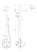 Душевая стойка Wonzon&Woghand Retro WW-88739020-BG брашированное золото