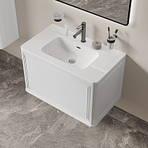 Тумба с раковиной Iddis Oxford Neo 80 см белый матовый OXN80W0i95K