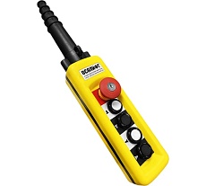 Пульт управления OCALIFT 4 кнопки, 2 скорости, стоп, ключ, IP65 XAC-A4913Y