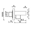 Шланговое подключение с держателем RGW Shower Panels SP-181