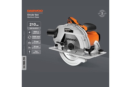 Дисковая пила Daewoo DAS 1900-210 DAS 1900-210