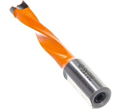 Сверло присадочное усиленное "глухое" (8x70 мм; S=10x20 мм; LH) ROTIS 412.0870L