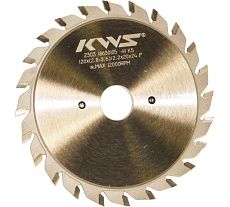 Диск пильный подрезной регулируемый KWS 120х20х2.8-3.6х24T (12+12) P K5 TCKAE0020