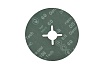 Фибровый круг Long Abrasive AF 561 оксид алюминия, 125x22,23мм, P60, 10 шт D11015-10