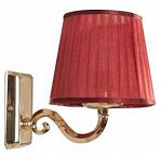 Светильник для зеркала Акватон Венеция 3009/M/ORO цвет золото, плафон красный