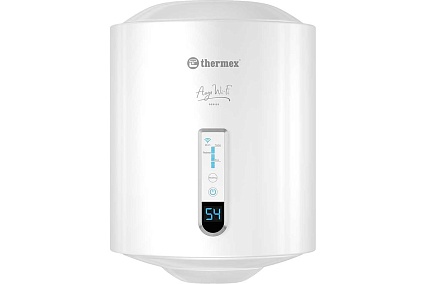 Водонагреватель аккумуляционный электрический бытовой Thermex Auga 30 V Slim Wi-Fi ЭдЭБ04919