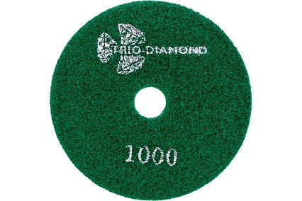 Алмазный гибкий шлифовальный круг Черепашка 100 № 1000 сухая шлифовка TRIO-DIAMOND 361000