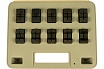 Набор матриц (10 шт) для опрессовки НМ-300-DIN КВТ 61036