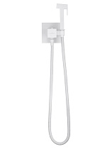 Смеситель Wonzon&Woghand WW-88829910-MW с гигиеническим душем, термостат, белый матовый