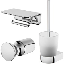 Набор аксессуаров для ванной комнаты Am.Pm Sensation AK30T0203W хром