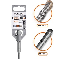 Бур по бетону (6х160 мм; SDS+) RAGE by VIRA 560616