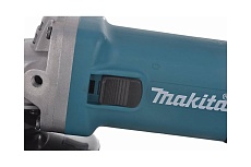 Угловая шлифовальная машина Makita 115 мм, 840 Вт, 11000 об\мин, плавный пуск, антирестарт 1.8 кг, кейс 9557HNRK