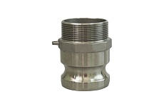 Нержавеющий камлок TITAN LOCK тип F ниппель, наруж. резьба BSP 3&quot;, AISI316 TL300FSS316