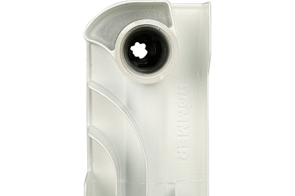 Алюминиевый радиатор Rommer Profi 350 AL350-80-80-080 10 секций RAL9016 86623