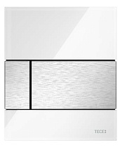 Кнопка смыва для писсуара TECE Square 9242801 стекло, белый/нержавеющая сталь