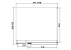 Душевой уголок Vincea Экстенза (Extenza) VSR-4EX901090CLBN 90/100x90 брашированный никель, прозрачное