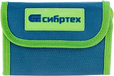 Реверсивная отвертка с набором бит и торцевых головок, 26шт, CrV, чехол Сибртех 13376