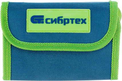 Реверсивная отвертка с набором бит и торцевых головок, 26шт, CrV, чехол Сибртех 13376
