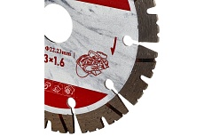 Диск алмазный отрезной сегмент по железобетону Best for reinforced concrete Industrial 125x22.2/12x1.6 мм TORGWIN T1844453