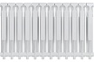 Алюминиевый радиатор Oasis ECO 500/80/12 4640039487104