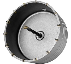 Коронка в сборе по бетону (150 мм; М22) Vertextools 222-0150