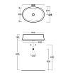 Раковина Simas Sharp SH04bi*0 60 см