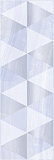 Декор Laparet Diadema Perla голубой 20х60 см, 17-03-61-1186-0