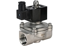 Электромагнитный клапан DN.ru двухходовой VS2W-301V-NO Ду50 Ру10 сталь, VITON 24В DC D130-01870