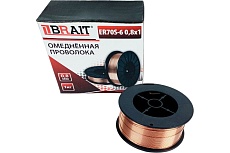 Проволока омедненная ER70S-6 0.8 мм, 1 кг Brait 18.02.088.043