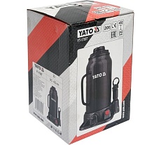 Гидравлический бутылочный домкрат Yato 20Т YT-17007