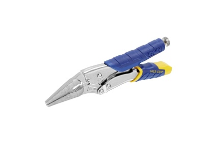 Длинногубцы с фиксатором, прямые губки Irwin FASTRELEASE 9LN T15T