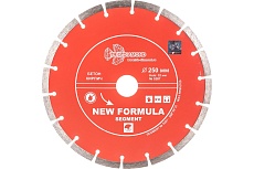 Диск алмазный отрезной Сегментный New Formula (250х32/25.4 мм) TRIO-DIAMOND S207