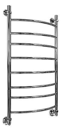 Полотенцесушитель водяной Двин R 1"-1/2" 53x100 хром