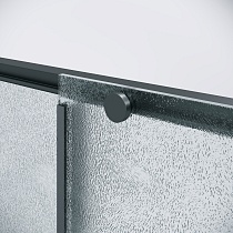 Душевая дверь Niagara Nova 90x195 шиншилла, графит NG-34-L9CHGR