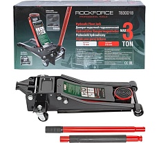 Гидравлический усиленный низкопрофильный домкрат Rockforce 3 т, h max-510 мм RF-T830018(DS)(47959)