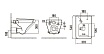 Комплект Weltwasser 10000011678 унитаз Hofbach 041 GL-WT + инсталляция Marberg 410 + кнопка Mar 410 SE