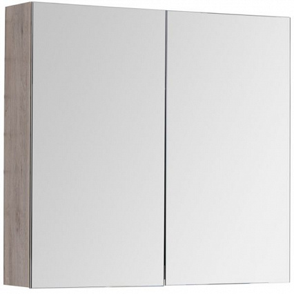 Зеркальный шкаф Dreja Premium 80 см, двухстороннее зеркало