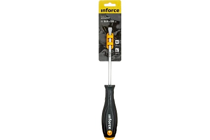 Шлицевая отвертка Inforce SL8x150 06-09-62